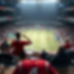 Conceptual illustration of Asian handicap betting