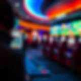 Vibrant Australian online casino interface showcasing various games