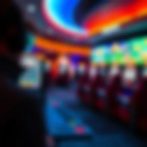 Vibrant Australian online casino interface showcasing various games