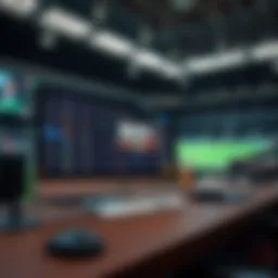 Visual representation of the B-Plus betting platform