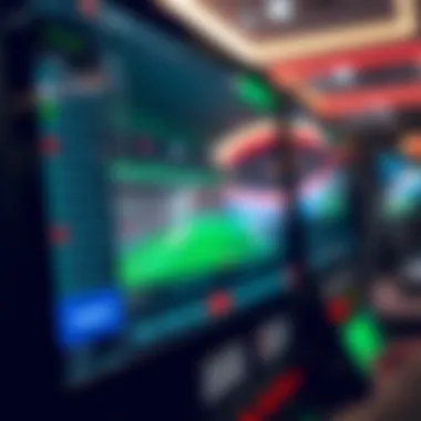 A digital representation of a betting platform interface