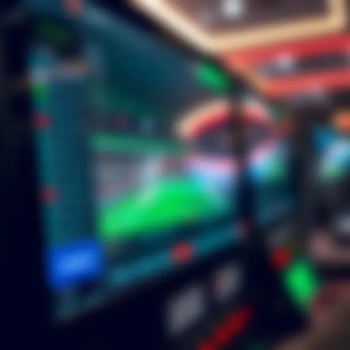 A digital representation of a betting platform interface