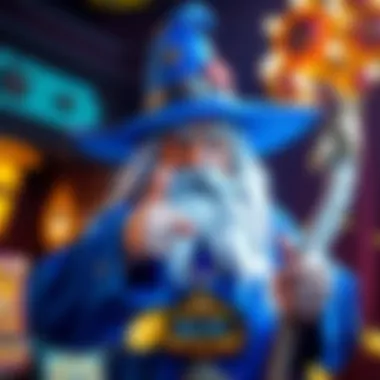 Exciting features and bonuses of the Blue Wizard slot