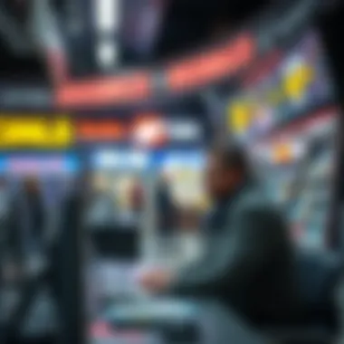 Illustration representing the online environment of bookmakers.