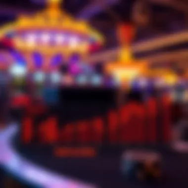 Graph showcasing casino game strategies