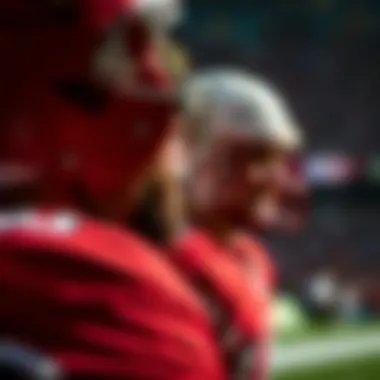 Close-up of a Cardinals player in action