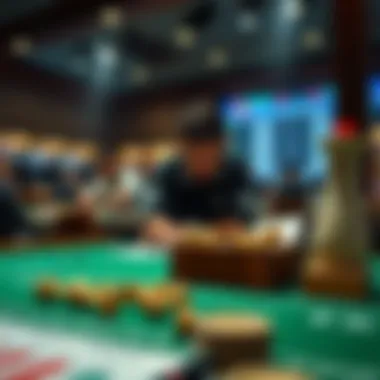 Strategic analysis on a betting table