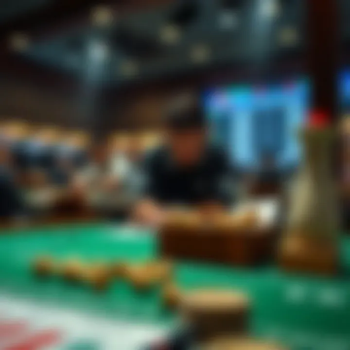 Strategic analysis on a betting table