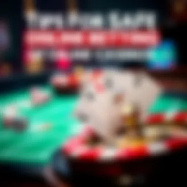 An infographic illustrating safe betting practices