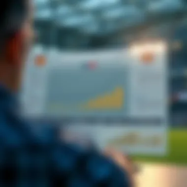 An innovative betting strategy diagram with trends and statistics