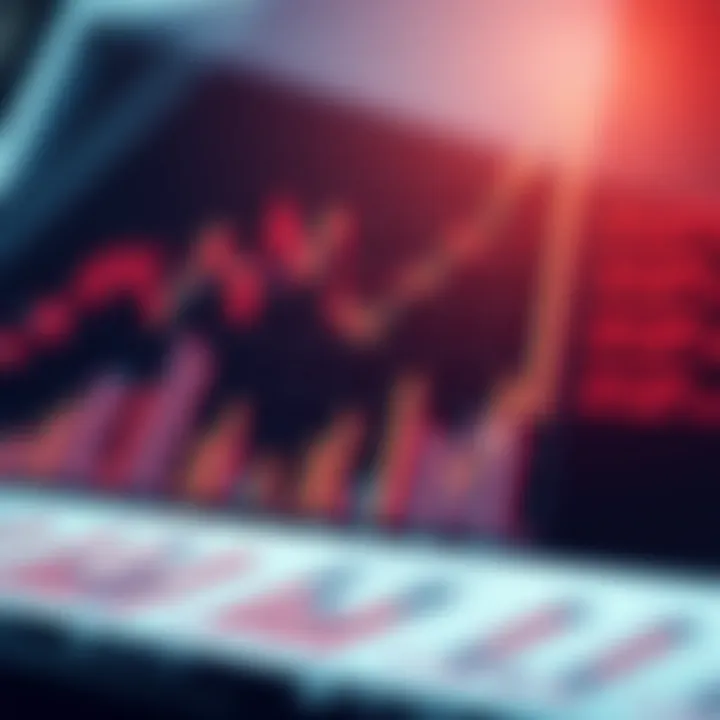 Graph showcasing data interpretation techniques