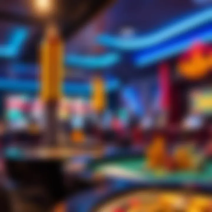 Diverse game options available in live casinos