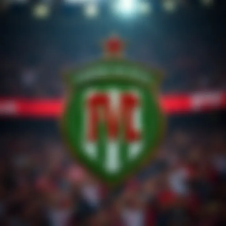 Emblematic logo of Ferencváros football club