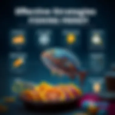 Detailed infographic on strategies for playing Fishing Frenzy effectively