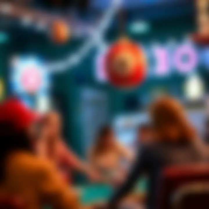 Community and social aspects of playing bingo online