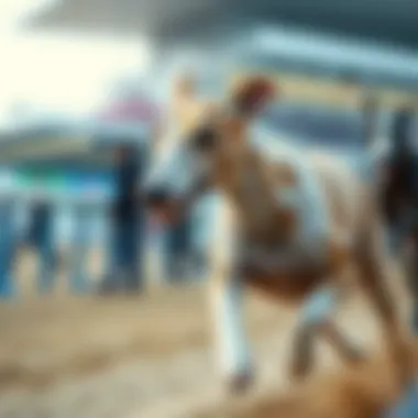 Italian Greyhound in Action at the Races Italian Greyhound running in a race