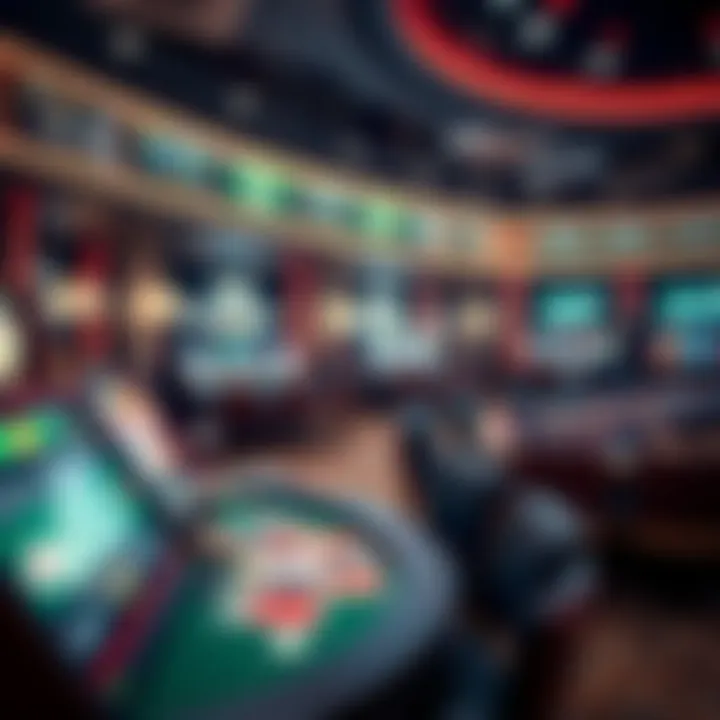 Casino gaming environment with various betting options
