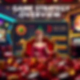 Visual representation of game strategy for Lucky Ladies Charm Deluxe