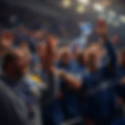 Historic moment of Maccabi Petah Tikva FC celebrated by fans