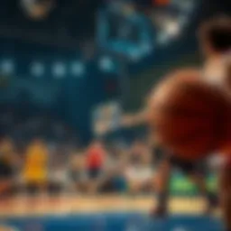 A dynamic basketball game showcasing the excitement of the MPBL