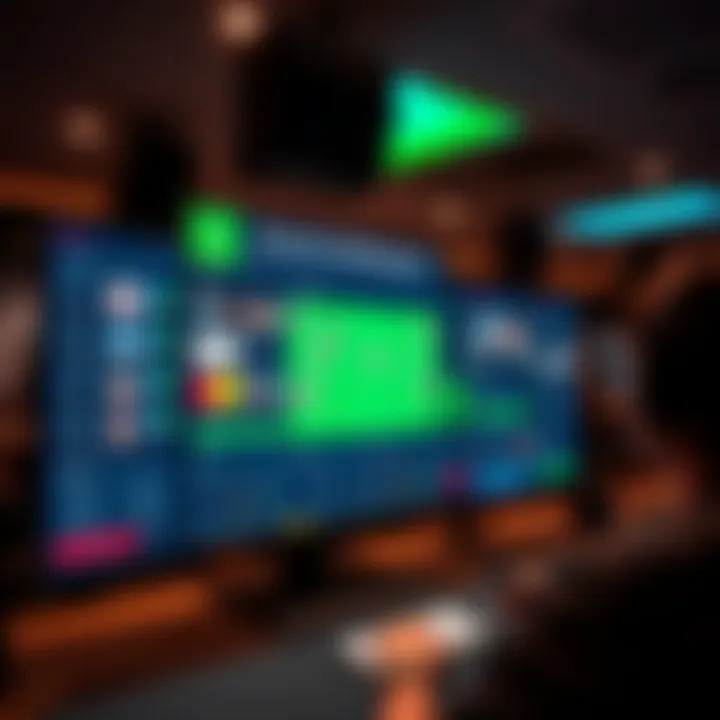 Dynamic betting interface showcasing various sports events