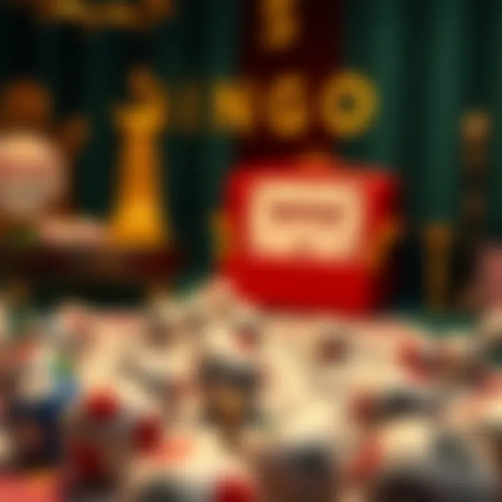 A strategic layout depicting bingo strategies and tips