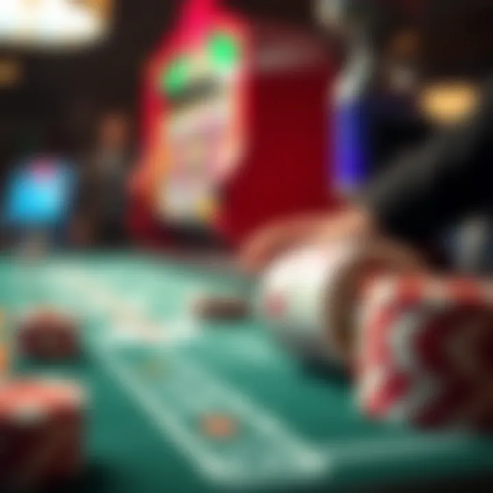 Comparison of blackjack and slot games