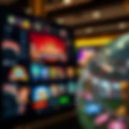 A captivating online casino interface showcasing various games