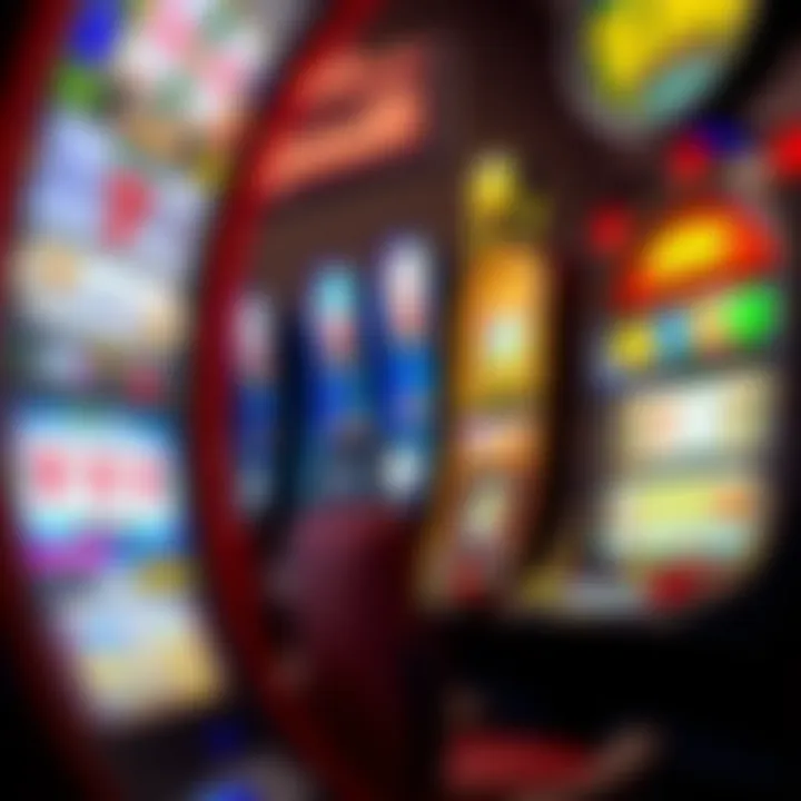 Array of different slot game types