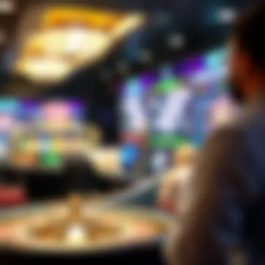 Navigating Through Online Casino Platforms User interface of an online casino platform