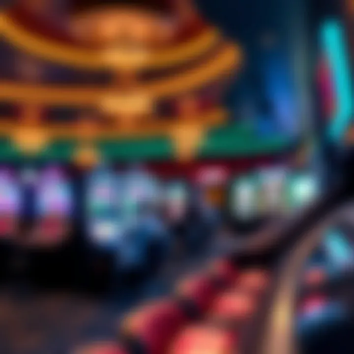 Explore the Excitement of Virtual Casinos Virtual casino environment showcasing various games