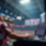 Conceptual representation of online football betting