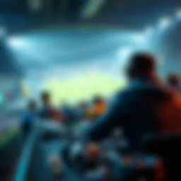 Exciting football betting scene