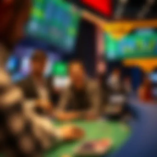 Immersive online live dealer experience