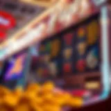 Elegant design of an online slot game interface