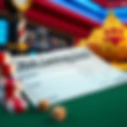 Illustration of a casino registration form