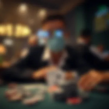 Visual representation of beginner to advanced poker strategies