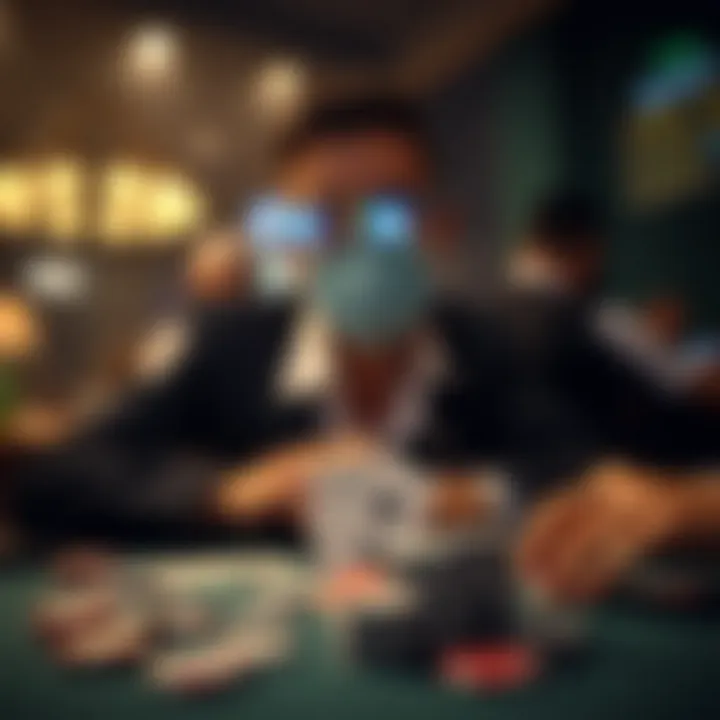 Visual representation of beginner to advanced poker strategies