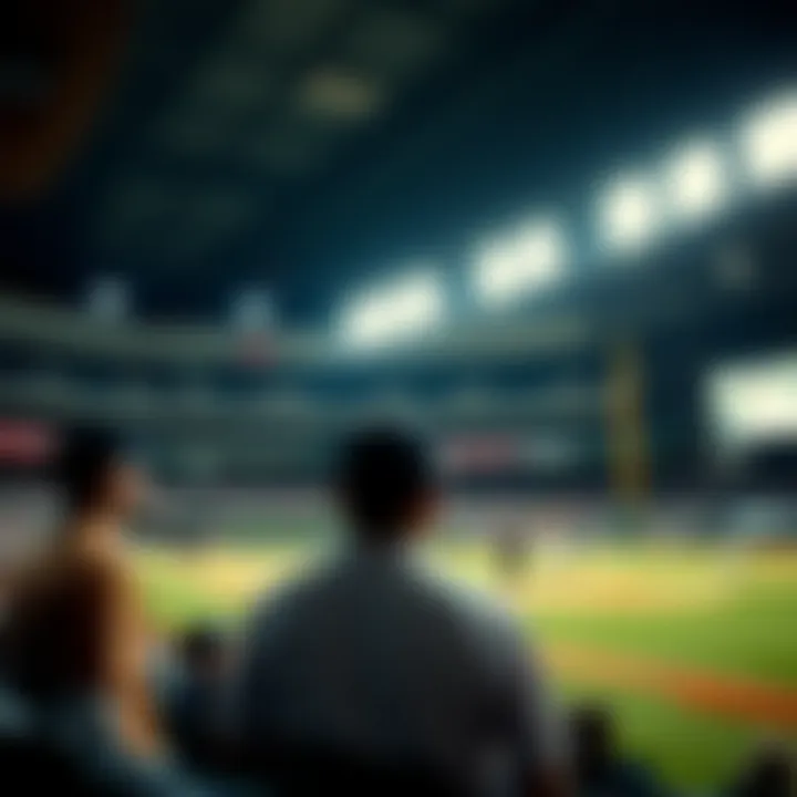 The Intensity of Red Sox and Yankees Games A representation of the intense atmosphere during a major league game