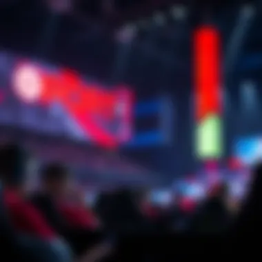 Historical timeline of the evolution of esports tournaments.