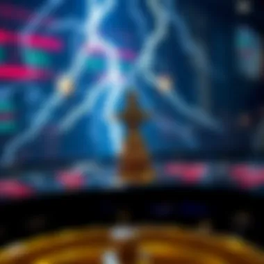 Visual overview of the rules and mechanics of lightning roulette