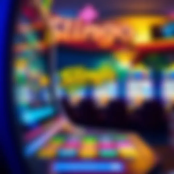 Slingo UK Game Interface A captivating representation of the Slingo UK game interface