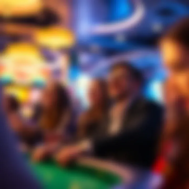 Player Experience in Slingo UK An engaging visual of players enjoying Slingo UK with excitement