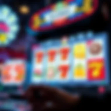 A modern slot game interface highlighting the latest trends