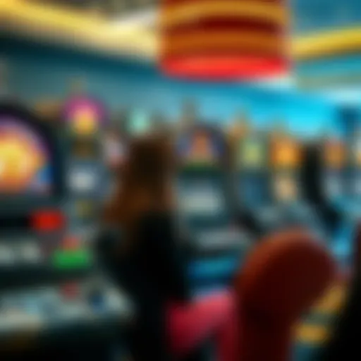 An illustration of various slot machines showcasing their unique designs and features