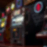 A vintage slot machine showcasing its classic design and mechanics