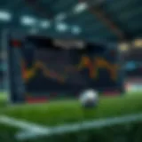 An analytical chart of soccer odds comparison