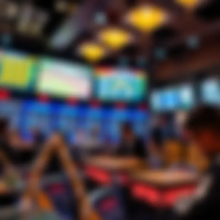 Exciting sports betting atmosphere