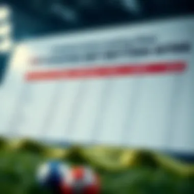 Comparison chart of top betting sites