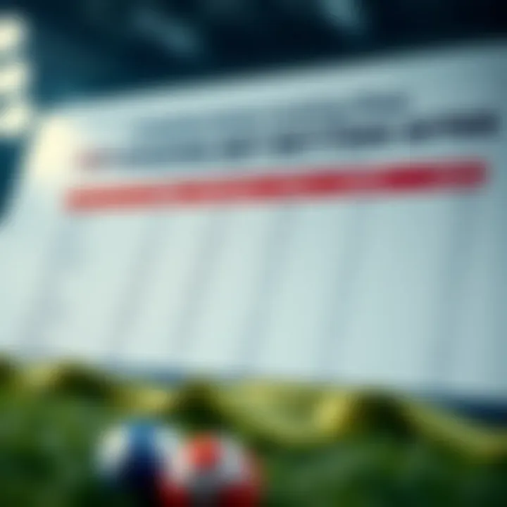 Comparison chart of top betting sites